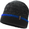 Шапка водонепроницаемая DEXSHELL Cuffed Beanie, DH353BLU черная с cиней полоской, размер S/M DH353BLUSM